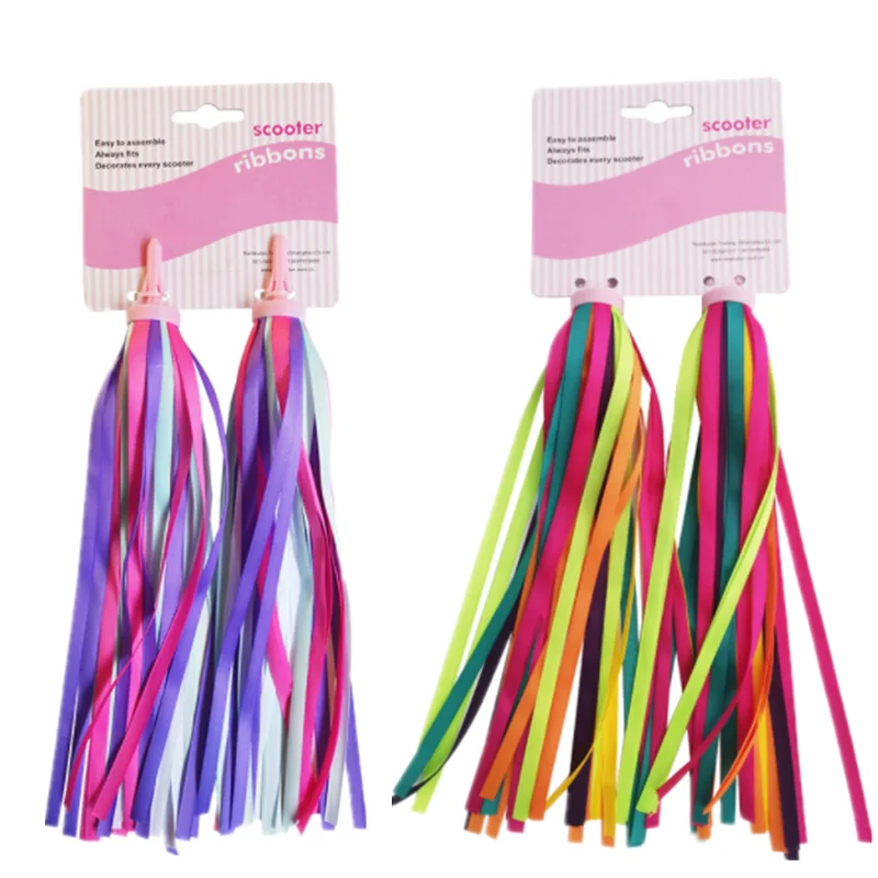 

Bike Handlebar Tassels Streamers For Kids Girls Boys Scooter Handlebar Mountain Bike Grip Handlebar Streamers