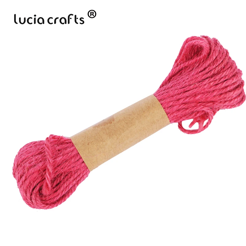 1 шт. 2 мм веревка из натурального джута пеньковая шпагат для скрапбукинга