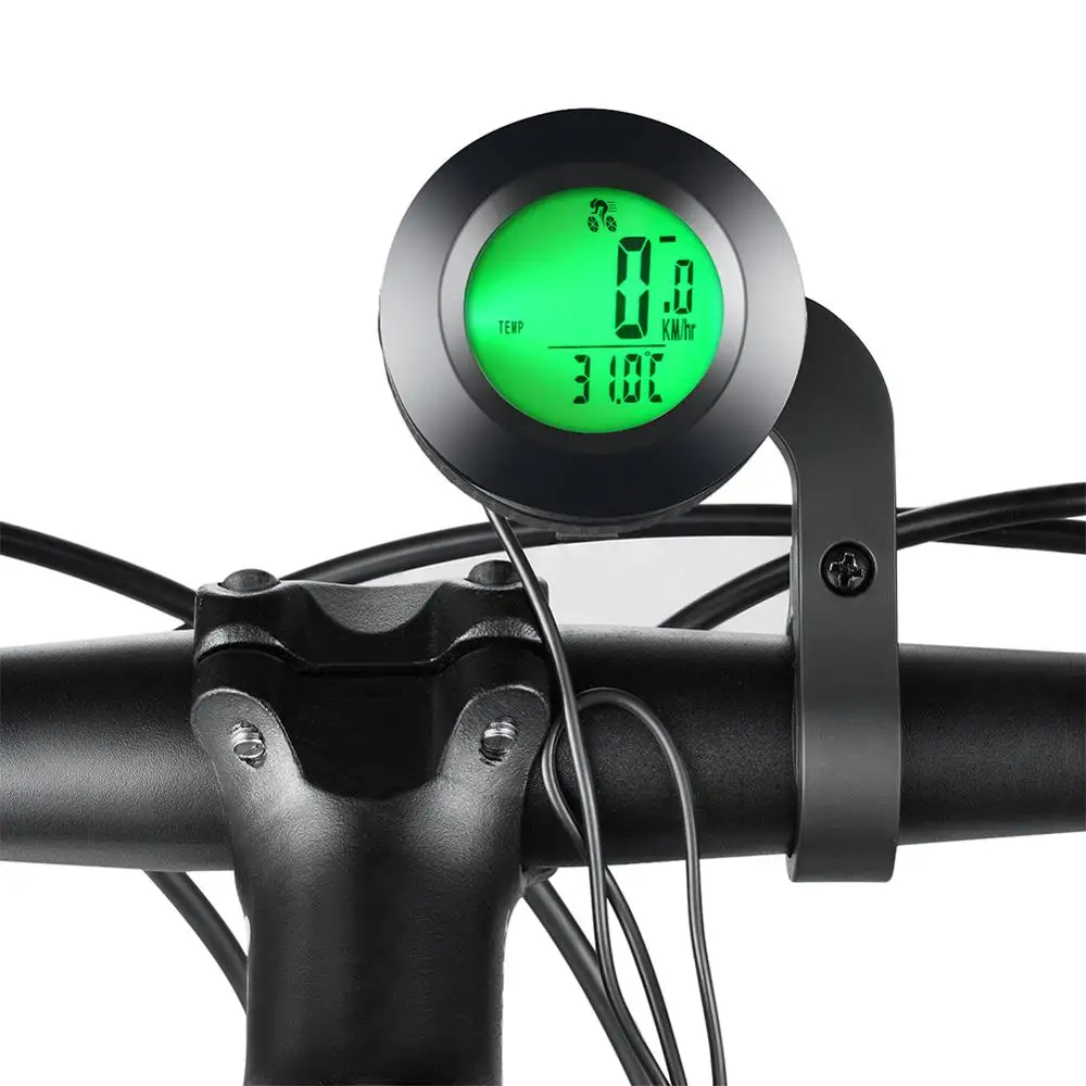 

Bike Bicycle Computer Speedometer Waterproof Cycling Luminous English Computer Odometer Auto Sleep and Star