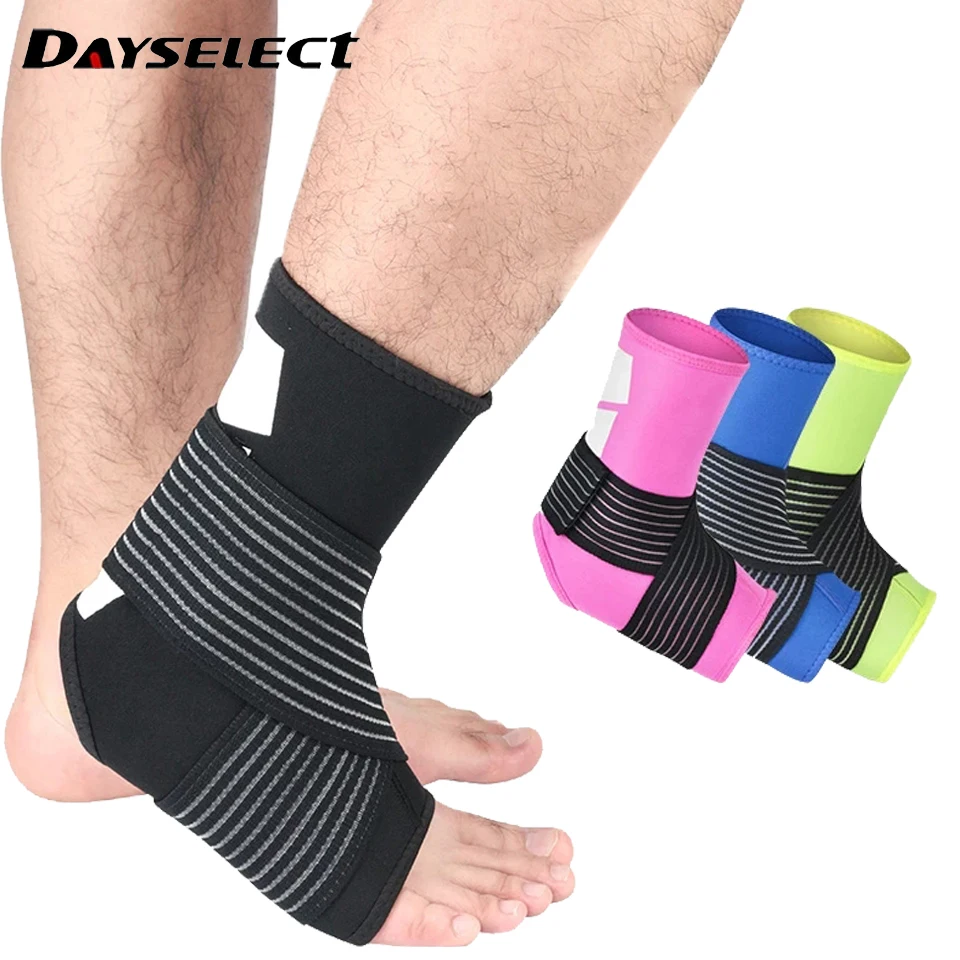 1 шт. бандаж для поддержки лодыжки эластичная Защитная повязка на ногу защита от дождя Спорт Фитнес Защитная повязка