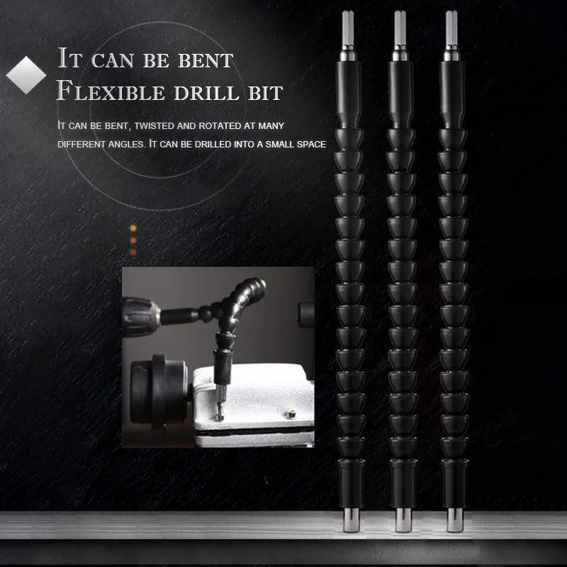 

Acfl Dropshipping 295mm Electronics Drill Connection Flexible Shaft Bits Extension Screwdriver Bit Holder Power Tool Accessories
