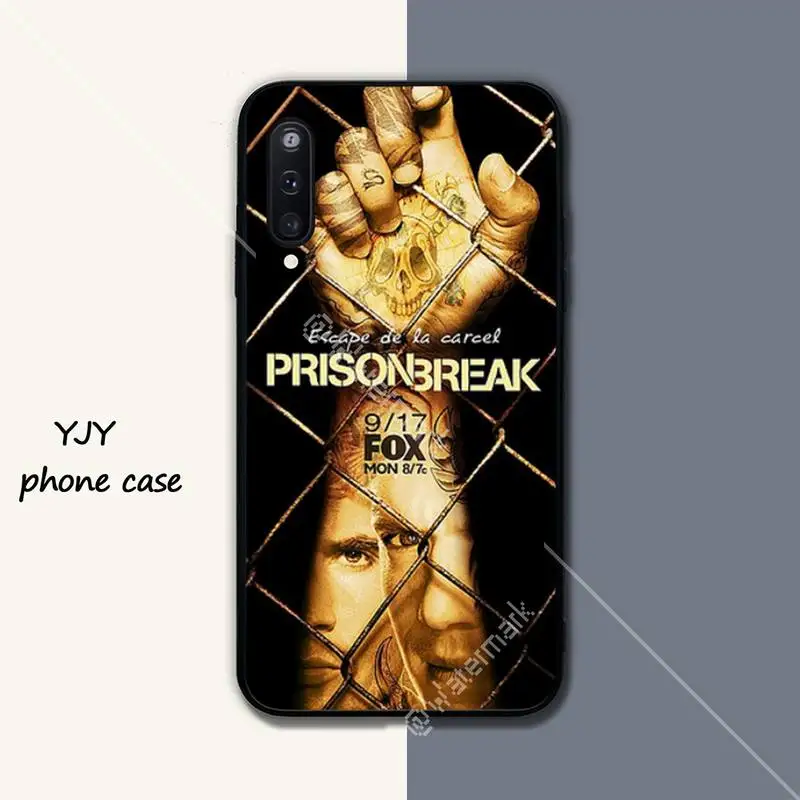Yinuoda побег из тюрьмы черный мягкий чехол для телефона Samsung galaxy A01 A10 A31 A51 A71 A91 A10S A30S