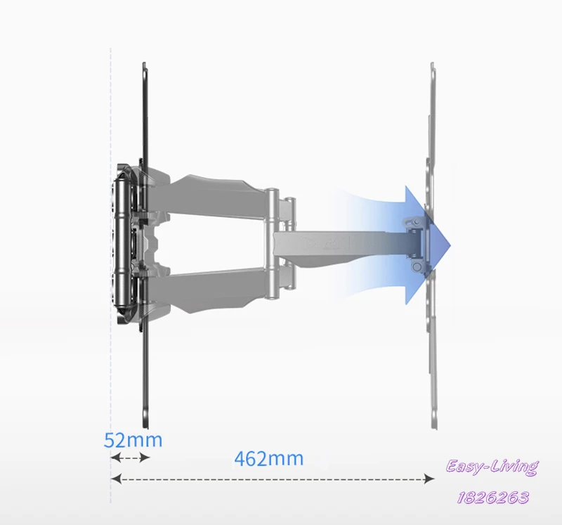2019 Новинка NB P5 полный движения 32 " 60" ЖК дисплей светодиодный ТВ настенный