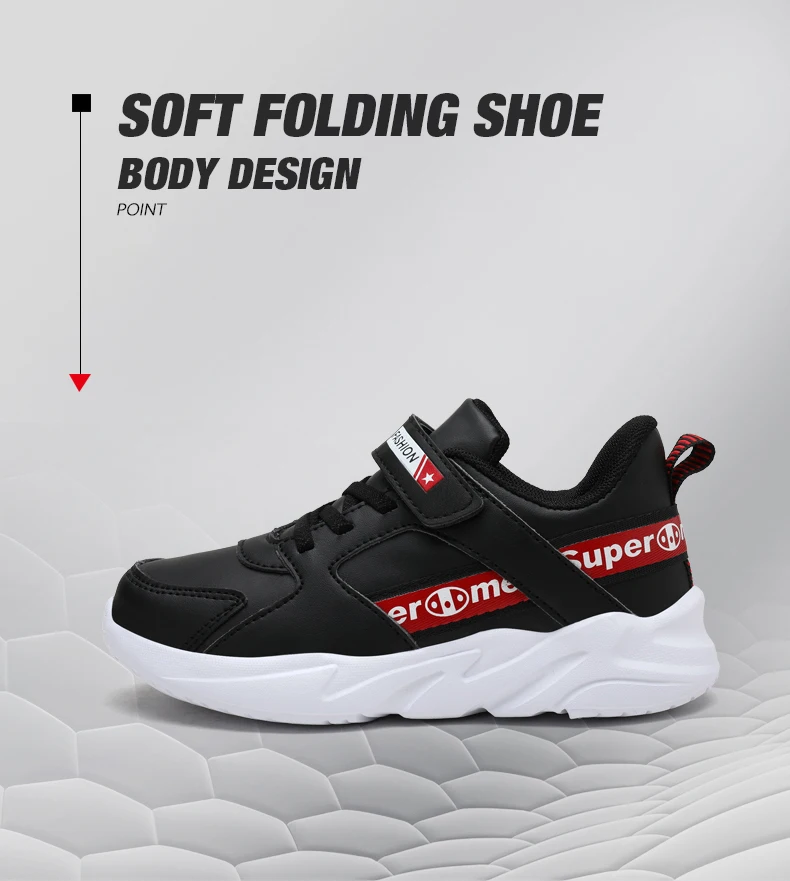 Autumn and winter leather sneakers cheap boys shoes casual shoes