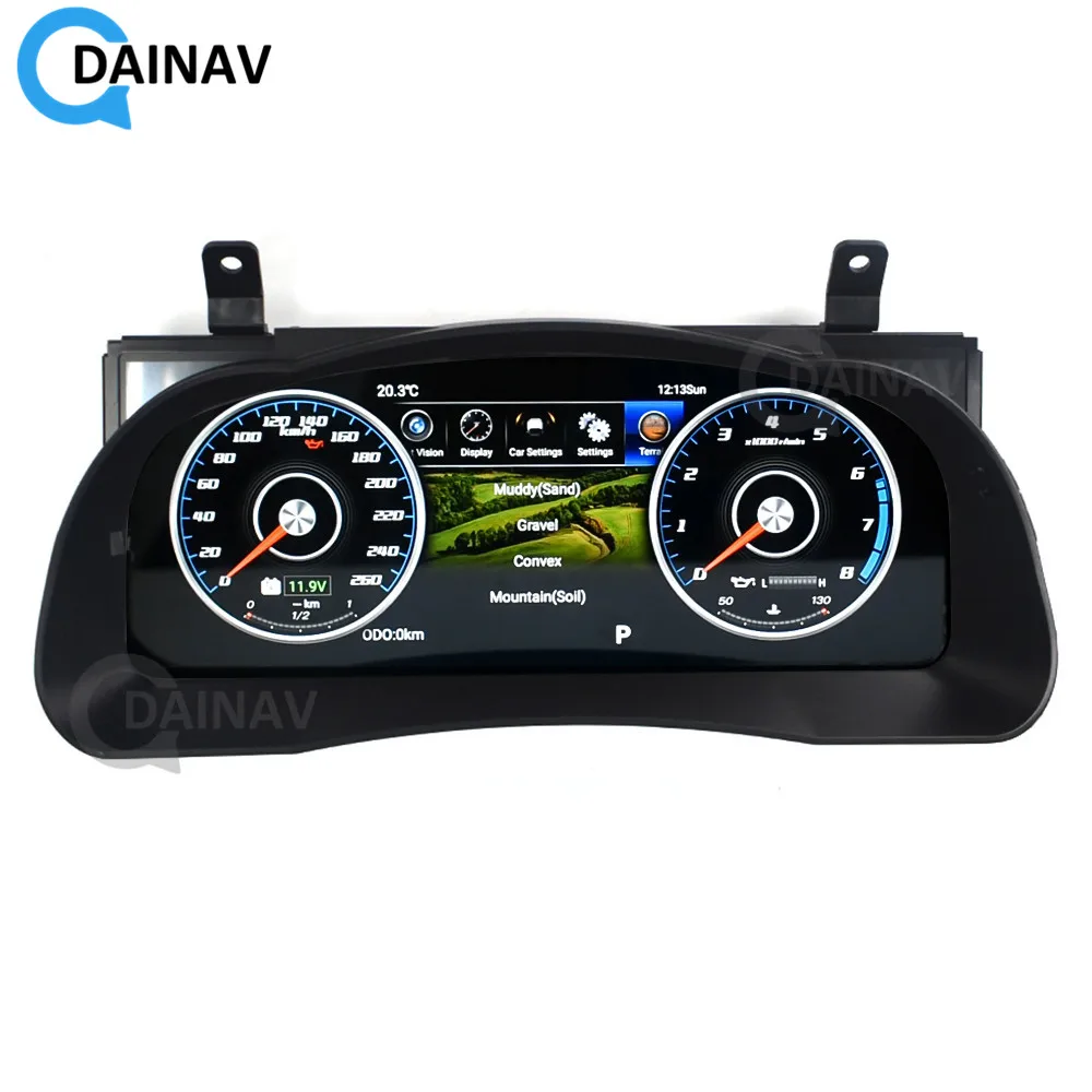 

Car LCD Meter instrument dashboard screen GPS Navigation For Toyota Highlander 2015-2019 Android Multimedia player