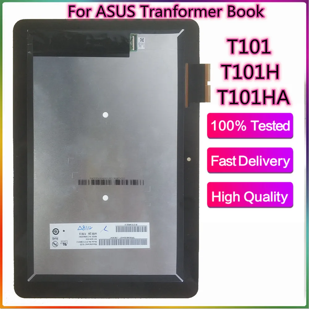ЖК дисплей с сенсорным экраном дигитайзер полная сборка Замена для ASUS Tranformer Book T101