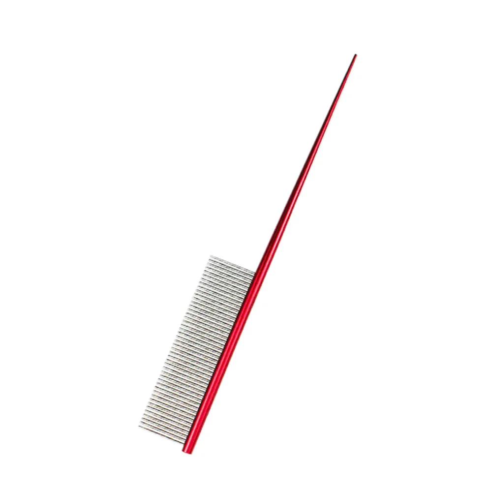 

18cm Comb for Dogs Stainless Steel Pet Dog Cat Pin Comb Hair Brush Hairbrush Flea Comb Dogs Cats Pet Grooming