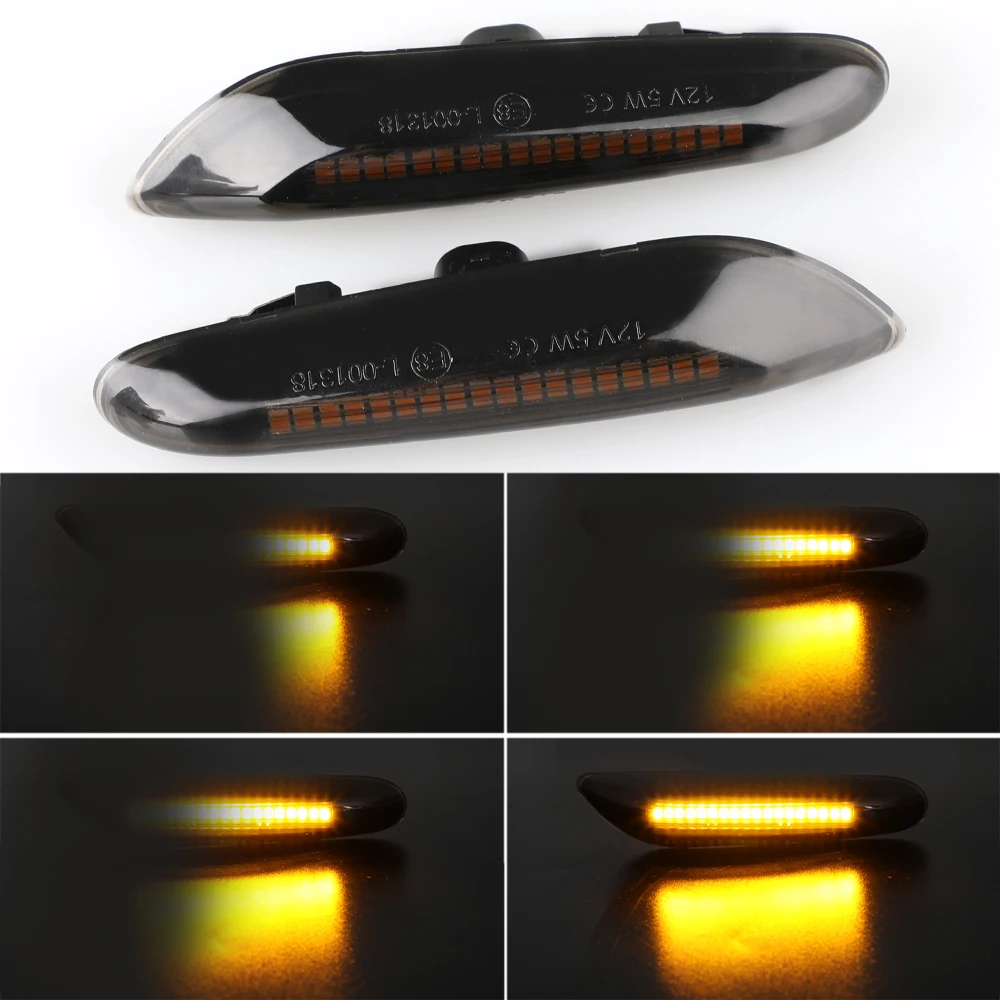 Автомобильные сигнальные огни Светодиодный индикатор поворота мигалка лампа