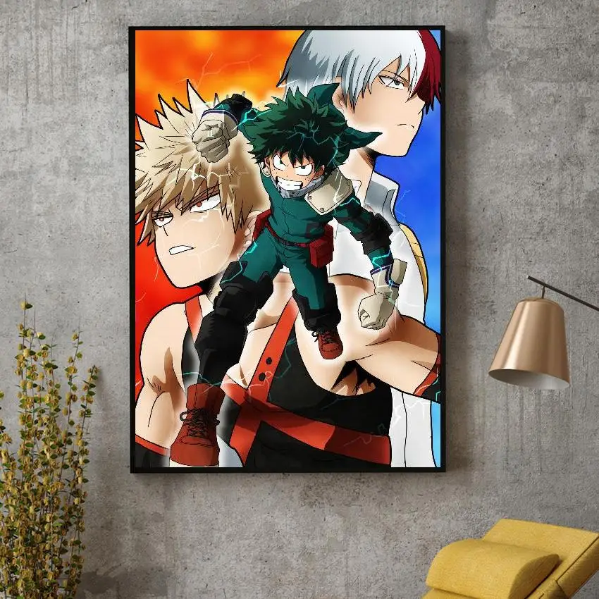 

5d Diamond My Hero Academia Painting Wall Art Handmade Anime Role Cross Stitch Picture Home Decal Full Square Drill Embroidery