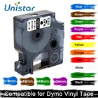 Unistar 18444 18431 18434 18443, совместимый с DYMO Rhino IND, виниловая этикетка 18432 1805430 1805431 для Dymo Rhino 4200,5000,5200