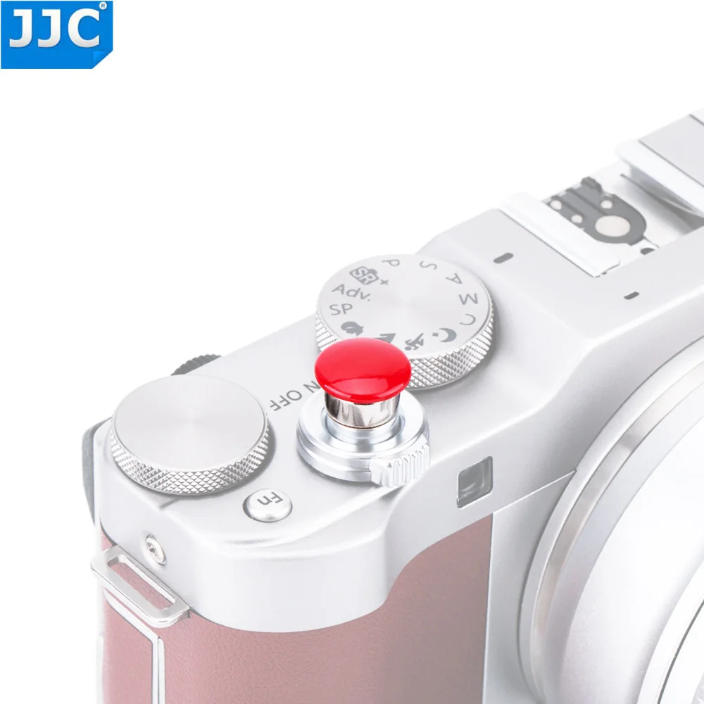 JJC металлическая мягкая кнопка спуска затвора для Fujifilm X E3/X PRO2/X10/X20/X30/X100/X100T/X100S/X E2S/X