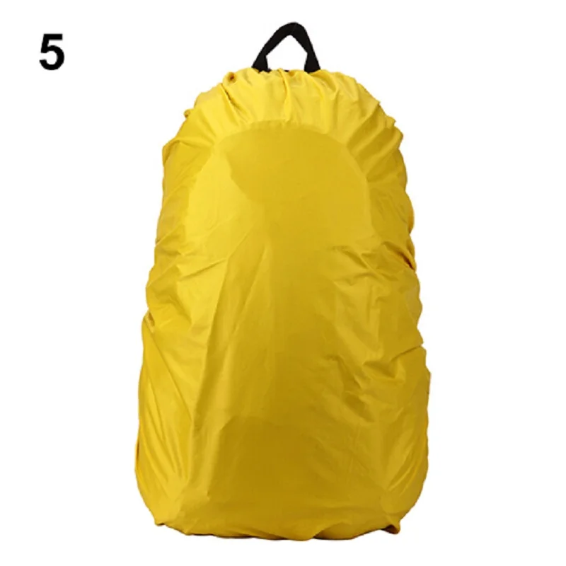 Yellow 35/45L Водонепроницаемый непромокаемый рюкзак дождевик рюкзак мешка для сбора пыли для кемпинга Пеший Туризм на открытом воздухе пакет сумки Прямая - Цвет: Yellow