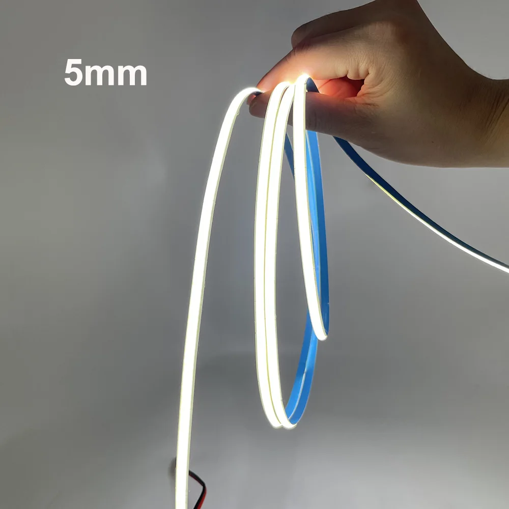 Светодиодная лента с монолитным блоком светодиодов 5 мм 8 384 гибкая оссветильник