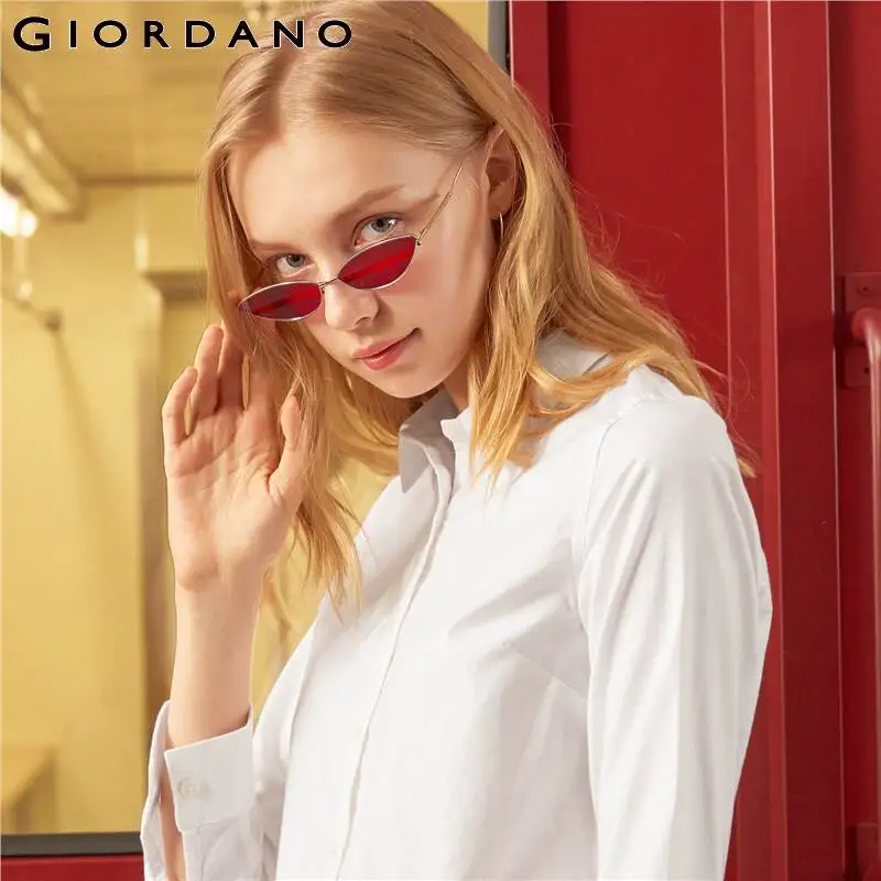 Giordano женская блузка эластичная оксфордская рубашка с длинными рукавами Женская