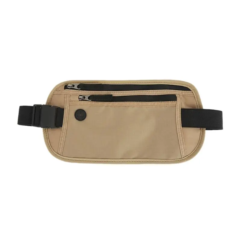 

Unisex RFID Blocking Slim Waist Fanny Pack Belt Phone Pouch Travel Hip Purse
