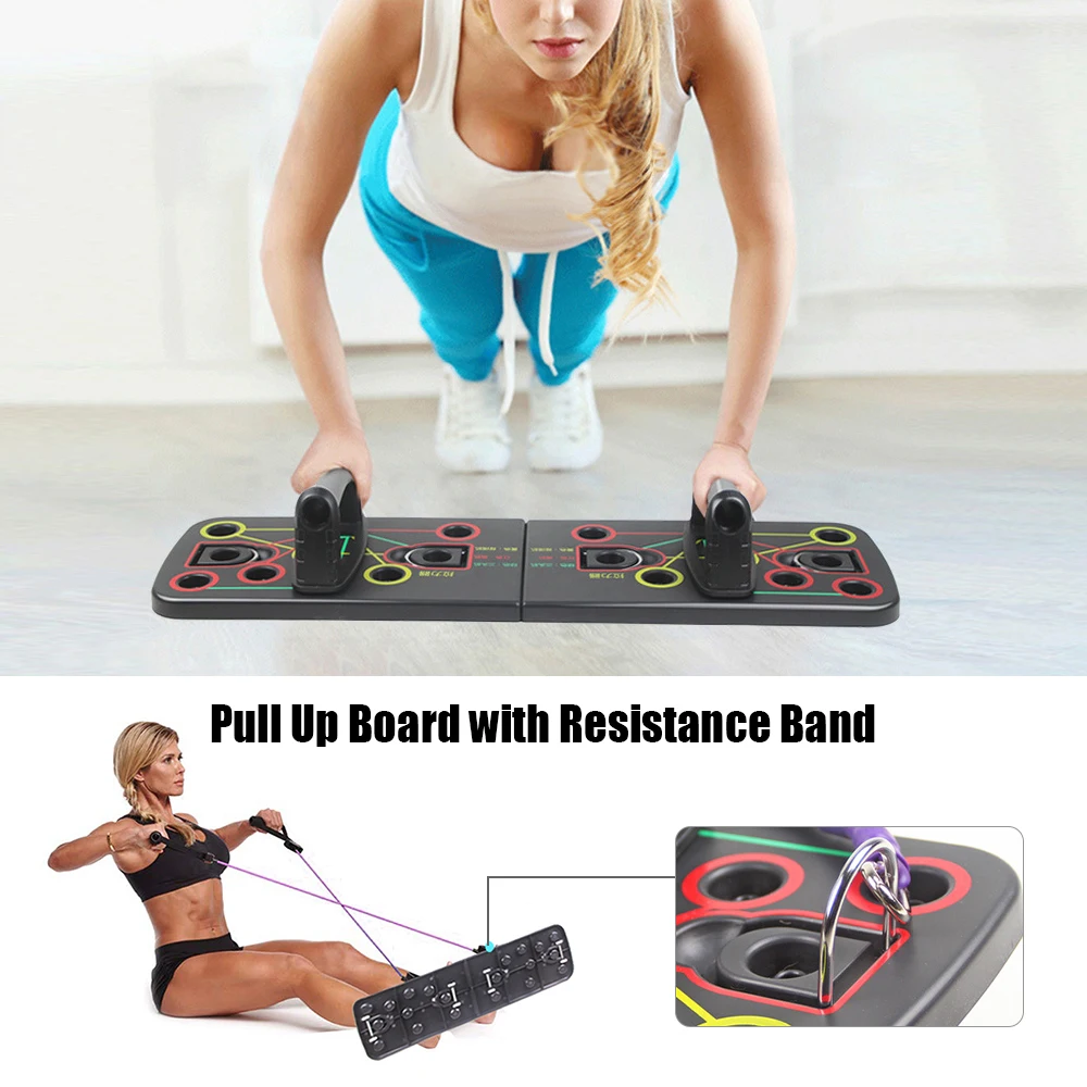 Складная система пуш ап с сопротивлением трубчатая лента Тяговая веревка для