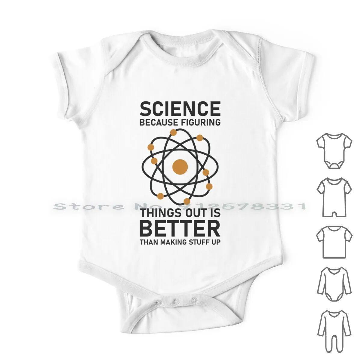 

Science Because Figuring Things Out Is Better Than Making Stuff Up Newborn Baby Clothes Rompers Cotton Jumpsuits Periodic Table