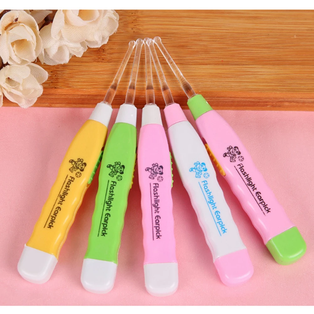 1pce светодиодный светильник для вспышки Очиститель воска ушей уход за здоровьем