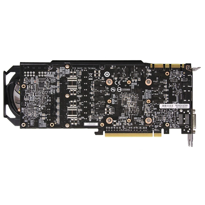 Видеокарта Gigabyte GTX760 2 Гб NVIDIA GTX 760 графические карты GPU экран для настольного ПК
