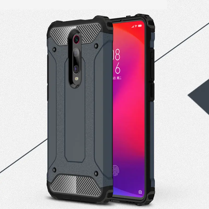 Прочный бронированный чехол для Redmi K20 K30 Note 7 8 6 7A 8A Xiaomi Mi 10 CC9 Pro 9T Mi9t 9 SE A3 Lite