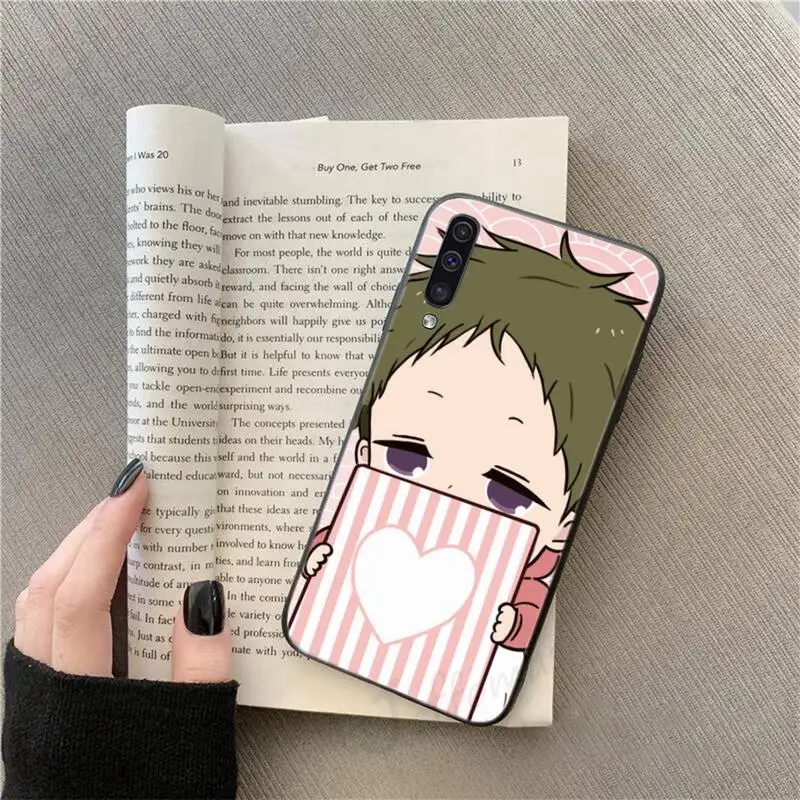 

Anime School Babysitters Ryuichi Kashima Phone Case For Samsung galaxy S10 20 A 10 21 30 31 40 50 51 71 s note 20 j 4 2018 plus