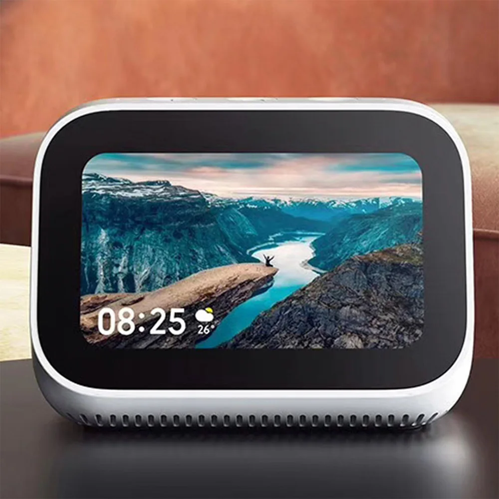 Xiaomi дизайн xiaomi AI сенсорный экран Bluetooth 5,0 динамик цифровой дисплей Будильник WiFi смарт соединение динамик mi динамик
