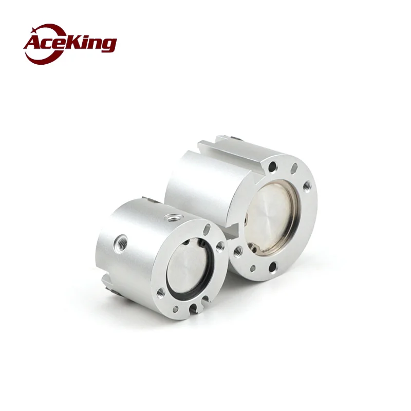 Пневматический цилиндрический зажим AceKing с двумя когтями тремя четырьмя