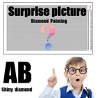 1 упаковка загадочная подарочная упаковка, коробка сюрпризов 10000 + разные таинственные картины для алмазной мозаики