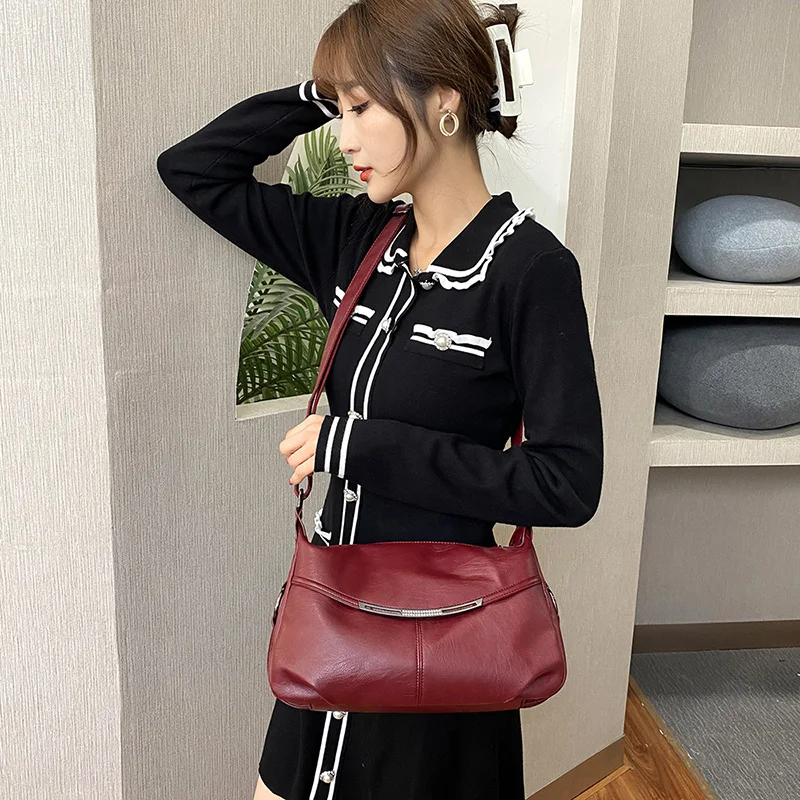 

2021 New Women's Crossbody bags High Quality Female Shoulder Bag Wear PU leather Ladies Messenger Bag Daily Handbags Vintage