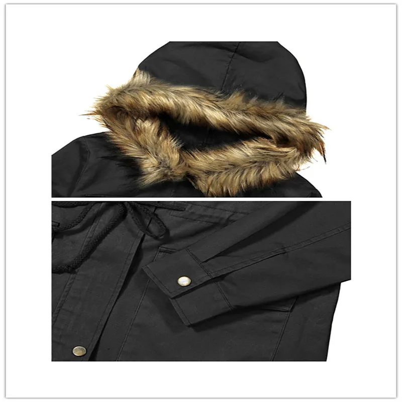 Зимняя джинсовая куртка для женщин с капюшоном хлопковое Женское пальто длинным