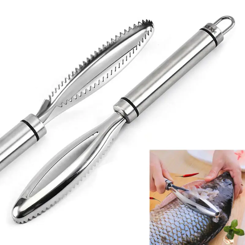 Приборы для морских продуктов рыбьей чешуи удаления кожи Нержавеющая сталь