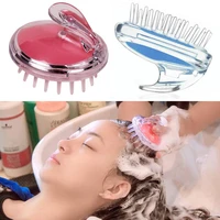 soft silicone shampoo scalp shower body washing hair massage massager brush comb washing comb shower brush bath spa slimming