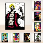 One Piece Luffy Sanji Pop Art аниме классический постер настенный художественный Декор холст картина кукро роспись домашний декор детской комнаты