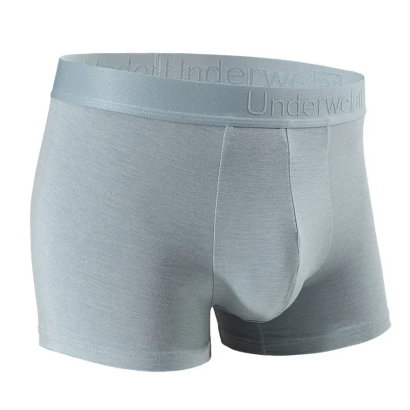 Мужское нижнее белье с принтом в виде букв из смешанного волокна | Мужская одежда