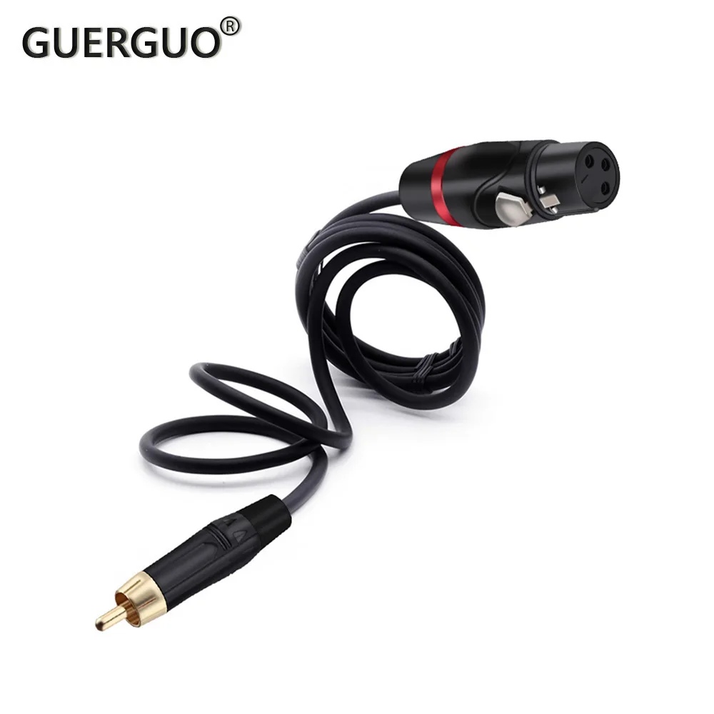 Моно-разъем RCA папа в гнездо XLR 3-контактный сбалансированный Соединительный