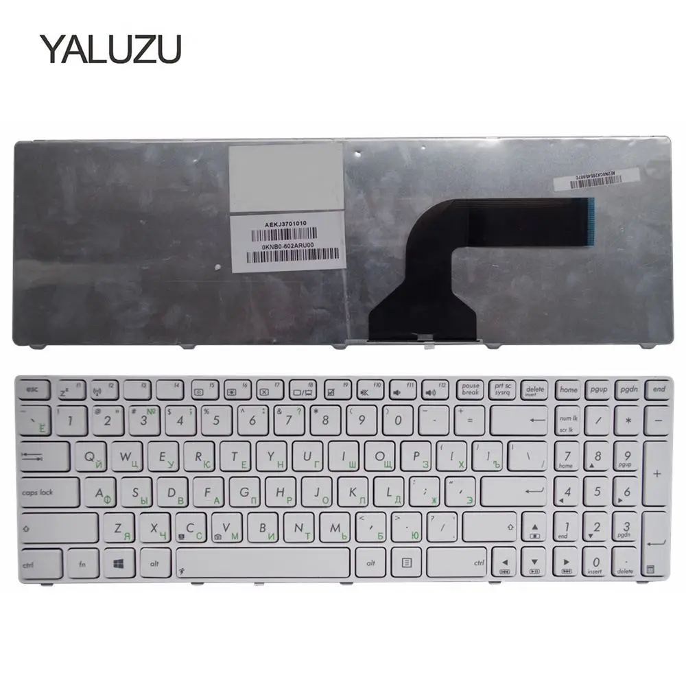 Русская клавиатура для ноутбука Asus K52 K52F K52DE K52D K52JB K52JC K52JE K52J K52N A72 A72D A72F A72J N50 N50V ру