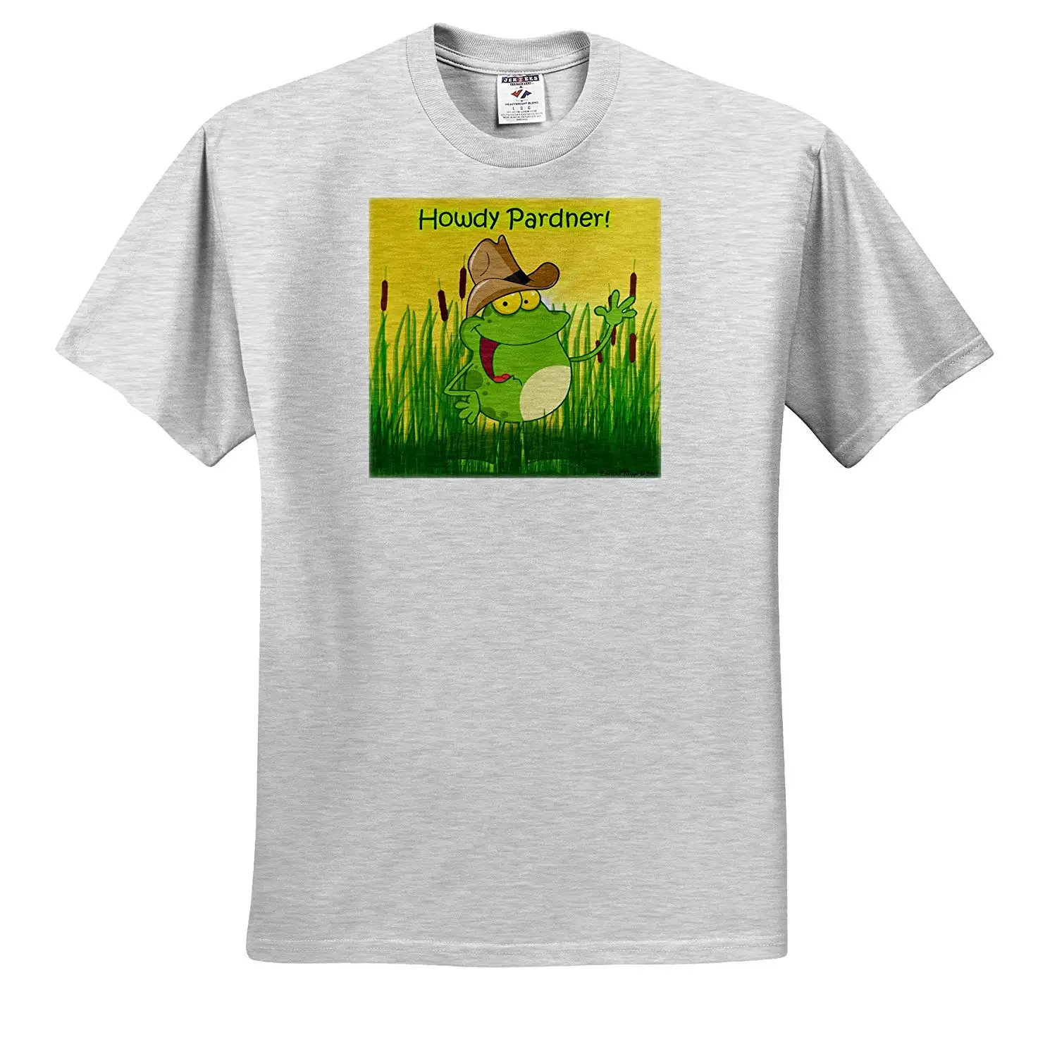 Edmond Хогге Jr лягушки-Западная лягушка во время вокала-футболки-взрослая