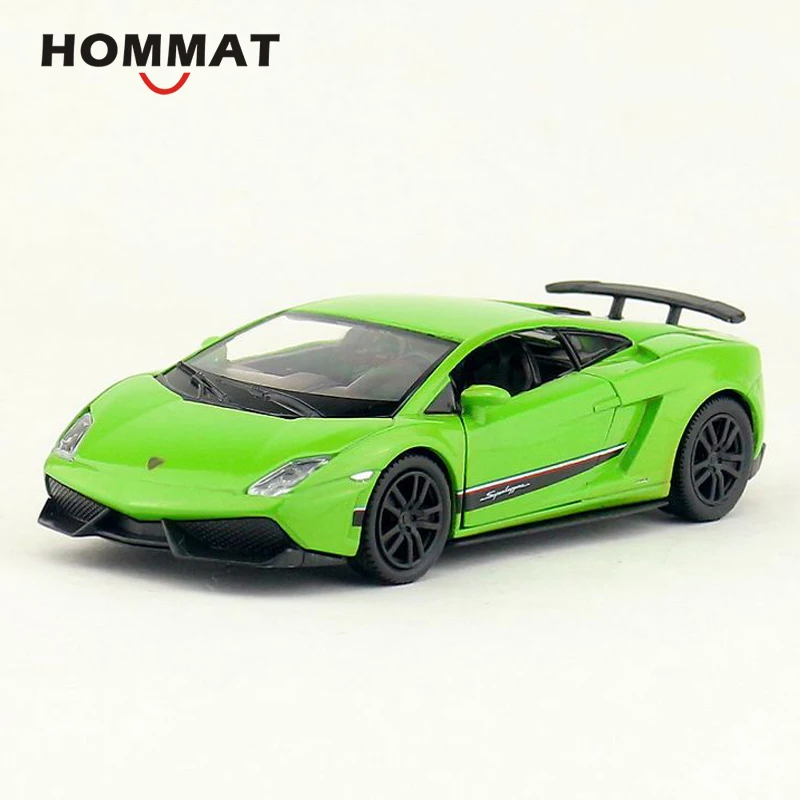 HOMMAT масштаб 1: 1 Gallardo LP 570 4 Superleggera модель автомобиля литой под давлением игрушечные