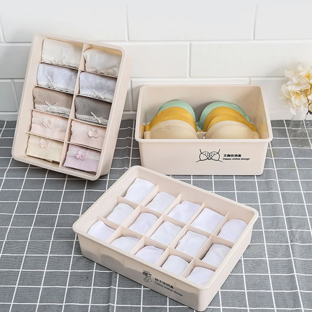 Ящик для хранения нижнего белья разных размеров пластиковый ящик органайзер
