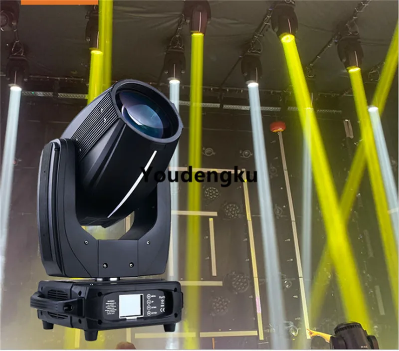 6pcs Moving head sharpy moving head 18r new product 380w 18r beam spot wash 3in1 moving head light