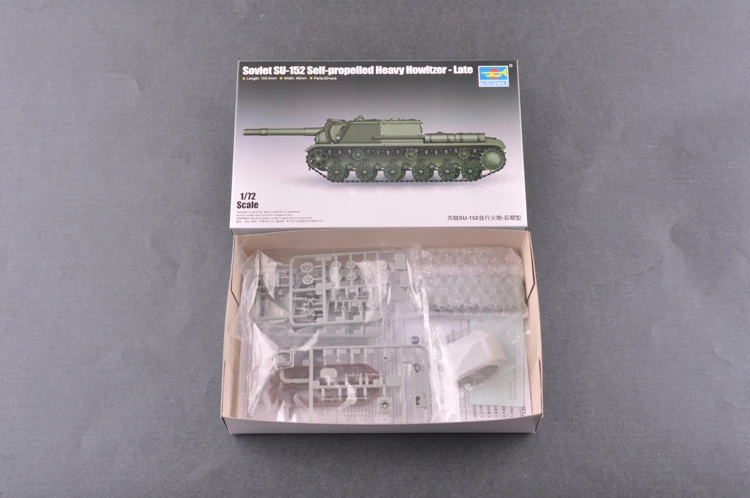 Trumpeter масштаб 07130 советский стиль модель 1/72 самоходный гаубиватель сборка
