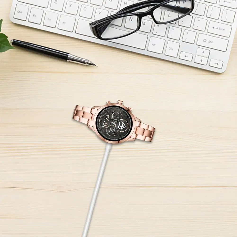 

100CM Charging Dock USB Cable For MKT5089622 / MKT5086622 / MKT5080998 Smart Watch Charger Adapter Charging Cable Accessories