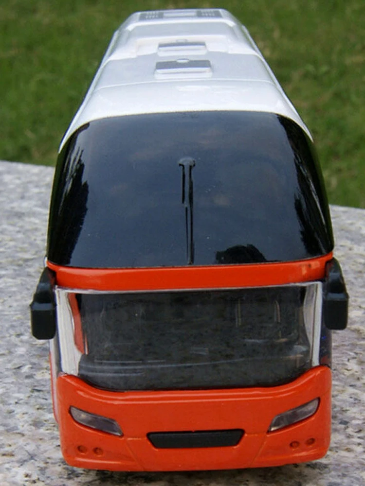 1/38 масштабная модель автомобиля литья под давлением оранжевый пассажирский