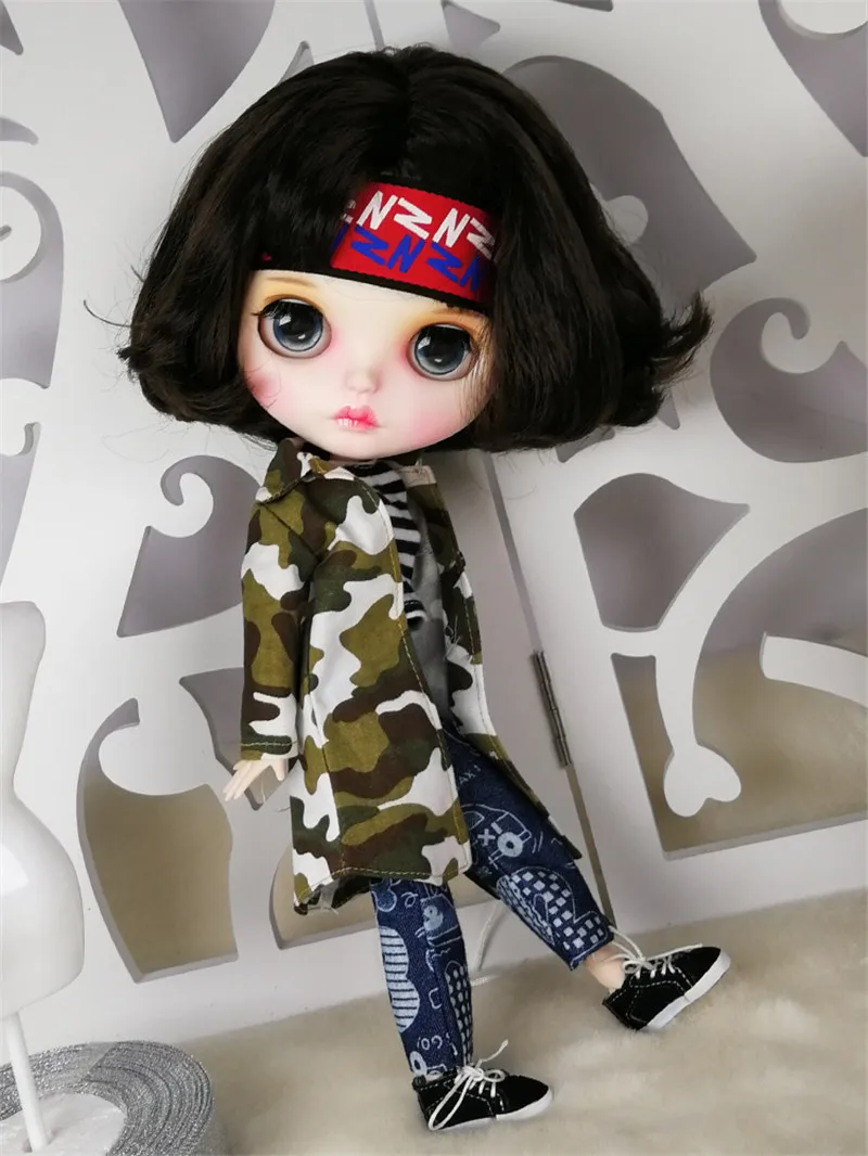 1/6 ледяной BJD новый матовое лицо 19 совместное тело белая кожа с бровями блеск для