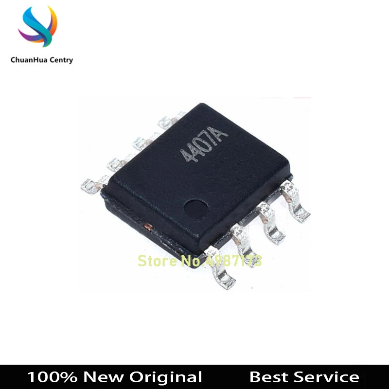 10 шт./лот AO4407 4407 AO4407A 4407A MOSFET лапками углублением SOP 8 новый и оригинальный в