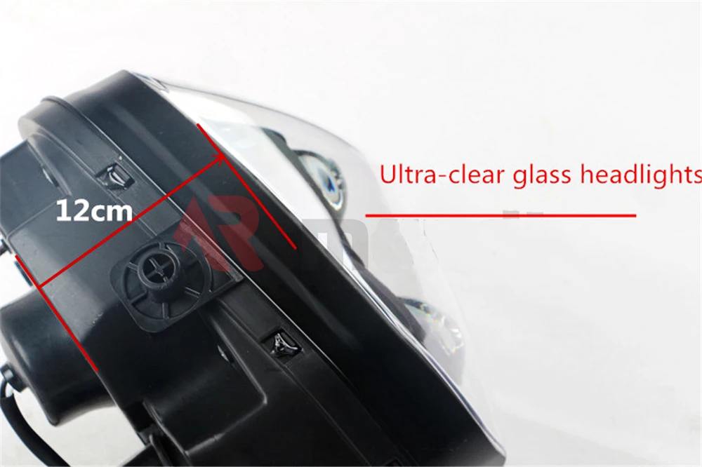 Передние фары для мотоцикла DC 12 В 45 Вт 6000K с двумя объективами двойные Обтекатели