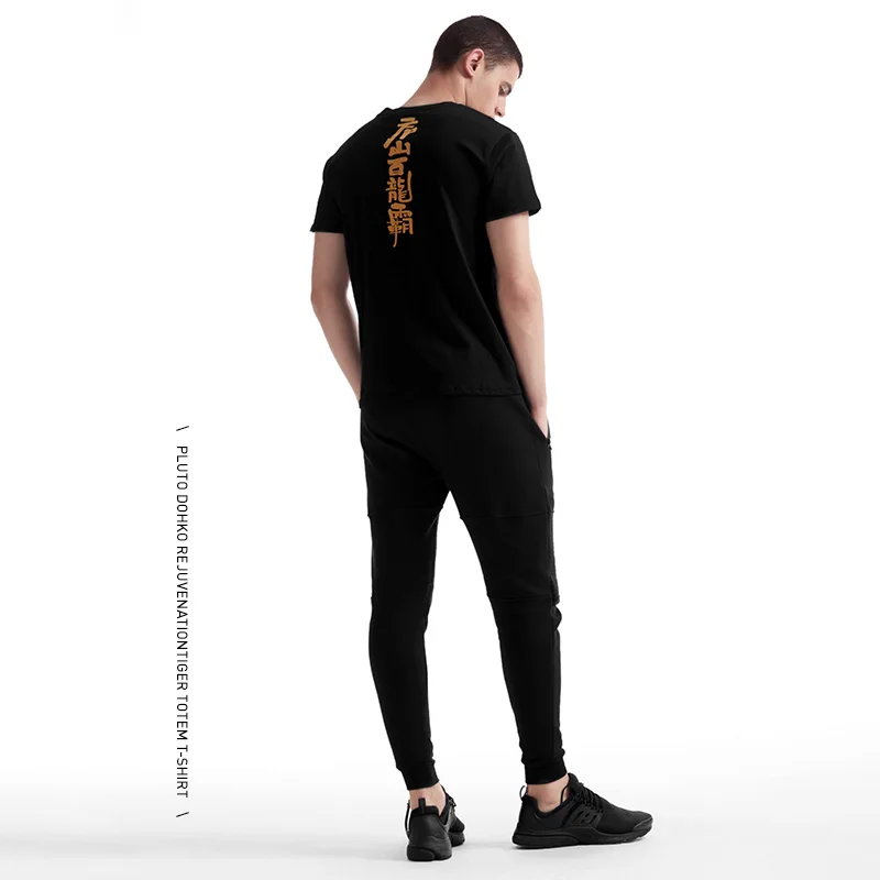 Мужская Повседневная футболка TEE7 с коротким рукавом принтом Святой Гладиатор