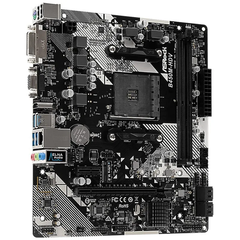 Billig ASRock B450M-HDV R 4,0 & AMD CPU Ryzen 5 1500x & Kingston DDR4 8GB * 2 Kombination Kit M.2 USB 3,0 Buchse AM4 M-ATX/5800X/5900x/3200