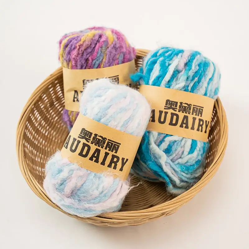 Импортный нейлоновый шарф-перчатка шерстяной 50 г/шар вязаная шерстяная шапка |