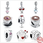 Бусина-разделитель из серебра 925 пробы для браслета Пандора